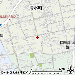 鳥取県境港市清水町670周辺の地図