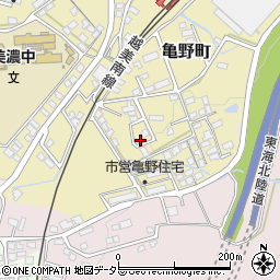 岐阜県美濃市3960-21周辺の地図
