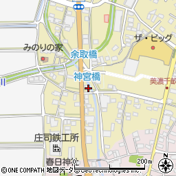 岐阜県美濃市1133周辺の地図