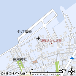 鳥取県境港市外江町1680周辺の地図