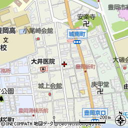 兵庫県豊岡市城南町10-20周辺の地図