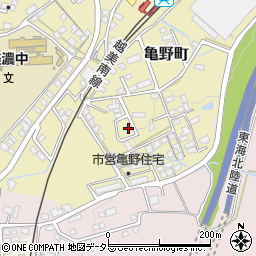 岐阜県美濃市3960-22周辺の地図