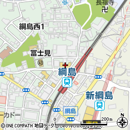 ローソンＬＴＦ港北綱島駅前店周辺の地図