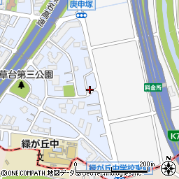 神奈川県横浜市青葉区千草台47-36周辺の地図