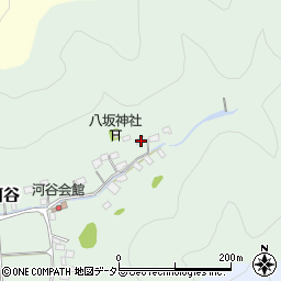 兵庫県豊岡市河谷802周辺の地図