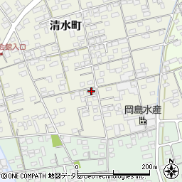 鳥取県境港市清水町656周辺の地図