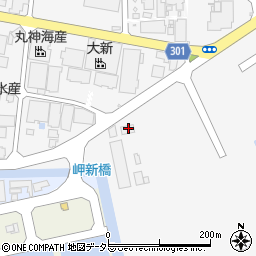 有限会社海老田金属　境港工場周辺の地図