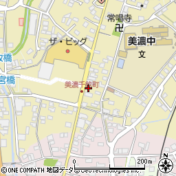 岐阜県美濃市2788周辺の地図