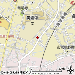 岐阜県美濃市4001周辺の地図