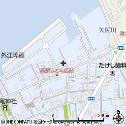 鳥取県境港市外江町1667周辺の地図