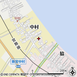 京都府宮津市中村276周辺の地図
