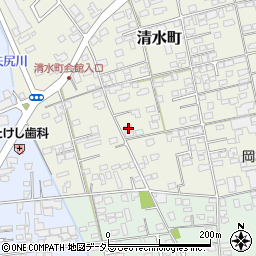鳥取県境港市清水町676-5周辺の地図