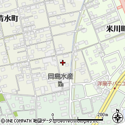 鳥取県境港市清水町594周辺の地図