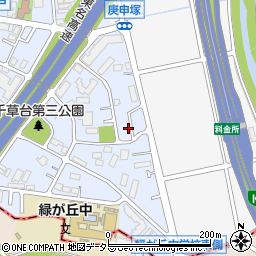 神奈川県横浜市青葉区千草台47-27周辺の地図