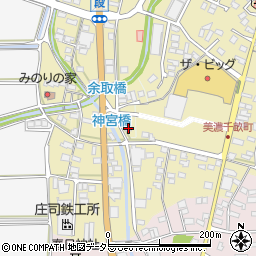 岐阜県美濃市2807周辺の地図