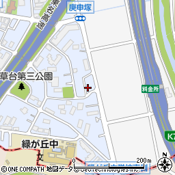 神奈川県横浜市青葉区千草台47-35周辺の地図