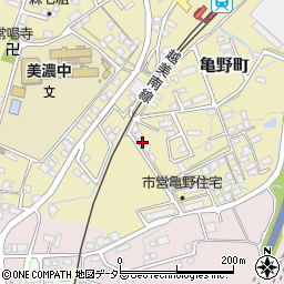 岐阜県美濃市3960-1周辺の地図