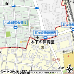 神奈川県川崎市幸区小倉4丁目14周辺の地図