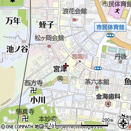 京都府宮津市万年1016-1周辺の地図