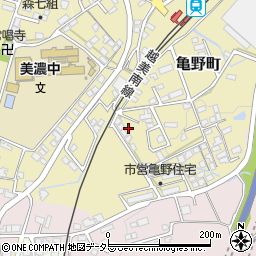 岐阜県美濃市3960-15周辺の地図