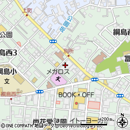 名倉堂綱島接骨院周辺の地図