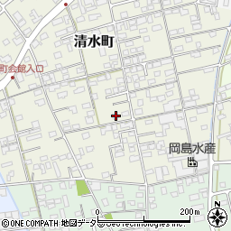 鳥取県境港市清水町653周辺の地図
