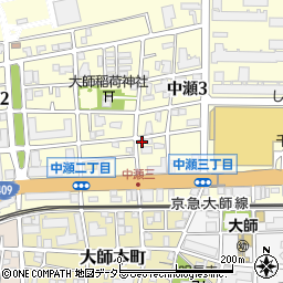 栗城米店周辺の地図