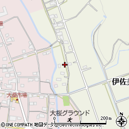 岐阜県山県市伊佐美1512周辺の地図