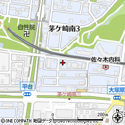 エクセル茅ヶ崎周辺の地図