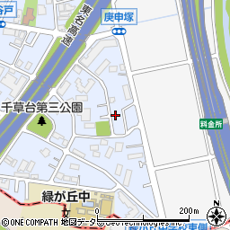 神奈川県横浜市青葉区千草台47-9周辺の地図