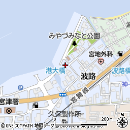 京都府宮津市波路2178周辺の地図