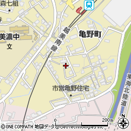 岐阜県美濃市3960-5周辺の地図