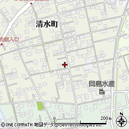 鳥取県境港市清水町652周辺の地図