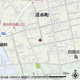 鳥取県境港市清水町678周辺の地図