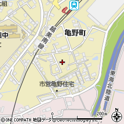岐阜県美濃市3980周辺の地図