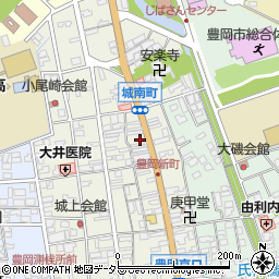 兵庫県豊岡市城南町11-8周辺の地図