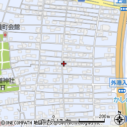鳥取県境港市上道町184周辺の地図