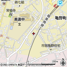 岐阜県美濃市3955-16周辺の地図