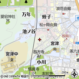 京都府宮津市万年新地854周辺の地図