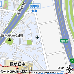 神奈川県横浜市青葉区千草台47-33周辺の地図