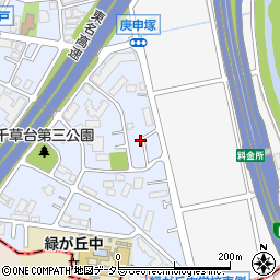 神奈川県横浜市青葉区千草台47-29周辺の地図