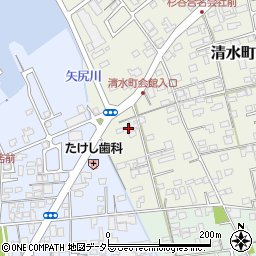 鳥取県境港市清水町897周辺の地図