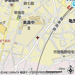 岐阜県美濃市広岡町4002-5周辺の地図