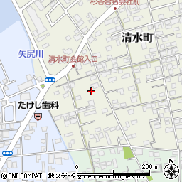 鳥取県境港市清水町906周辺の地図