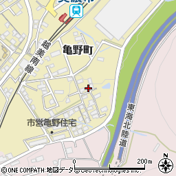 岐阜県美濃市3989-5周辺の地図