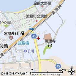 京都府宮津市波路2433周辺の地図