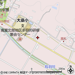 岐阜県山県市大桑2464周辺の地図