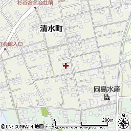 鳥取県境港市清水町650-1周辺の地図