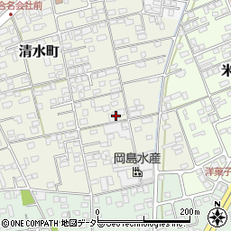 鳥取県境港市清水町623周辺の地図