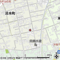 鳥取県境港市清水町623周辺の地図